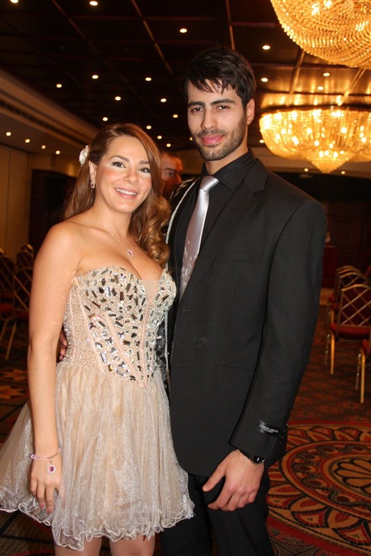 Press conference of Mr Arab world 2012
